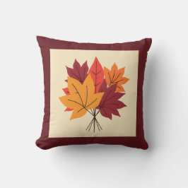 Rustieke Fall Leaves Decor Accent - Herfst Boerder Kussen