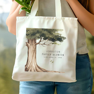Rustieke familie reünie partij  Tree Tote Bag