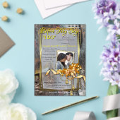 Rustieke familie Stone Cabin Acryl Uitnodigingen (Insitu (Huwelijk))