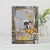 Rustieke familie Stone Cabin Kaart (Staand voorkant)