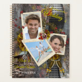 Rustieke familie Stone Cabin Planner (Voorkant)