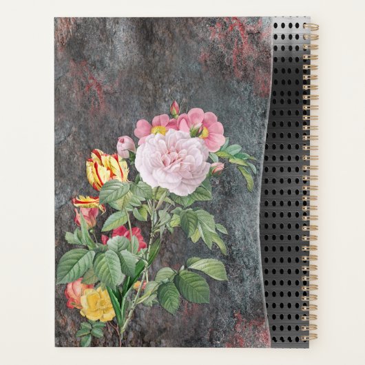 Rustieke familie Stone Cabin Planner (Achterkant)