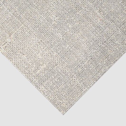 rustieke faux burlap canvas textuur tissuepapier (Detail)