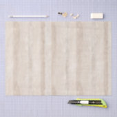 Rustieke Faux Cream Wit Houten Bruiloft Tissuepapier (Craft)