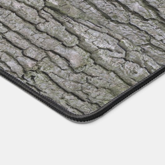 Rustieke Faux Dry Wood Grain Tree Bark Bureaumat (Hoek)