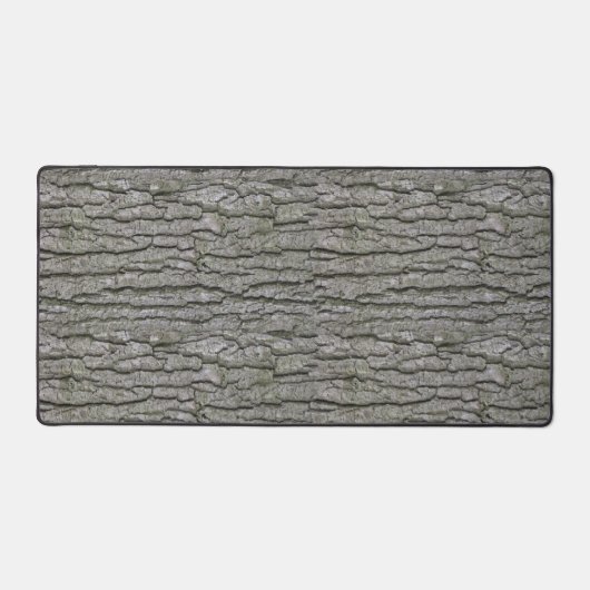 Rustieke Faux Dry Wood Grain Tree Bark Bureaumat (Voorkant)