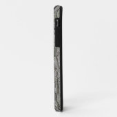 Rustieke Faux Dry Wood Grain Tree Bark Case-Mate iPhone Case (Achterkant/links)