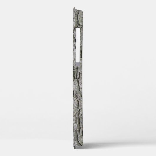 Rustieke Faux Dry Wood Grain Tree Bark Case-Mate iPhone Case (Achterkant / Links)