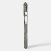 Rustieke Faux Dry Wood Grain Tree Bark Case-Mate iPhone Case (Achterkant / Links)