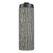 Rustieke Faux Dry Wood Grain Tree Bark Thermosbeker (Voorkant)