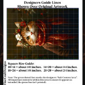 Rustieke feestelijke kitten, jas en sjaal ED7R Dec Tissuepapier