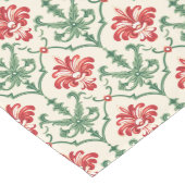 Rustieke feestvreugde: Franse rode provinciale lek Lange Tafelloper (Hoek)