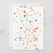 Rustieke Fiesta Thema Bruidspaar Bruiloft Kaart (Achterkant)