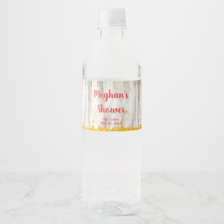 Rustieke Fiesta Waterfleslabels | Taco Bruiloft Waterfles Etiket