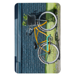 Rustieke fiets magneet