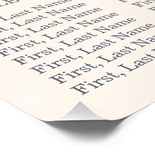 Rustieke filigraan bruiloft zitgrafiek perfect poster (Hoek)