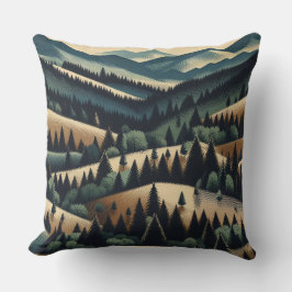 rustieke flanel kussen