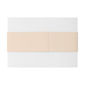 Rustieke Floral Beige bruiloft Uitnodigingen Wikkel (Achterkant Voorbeeld)