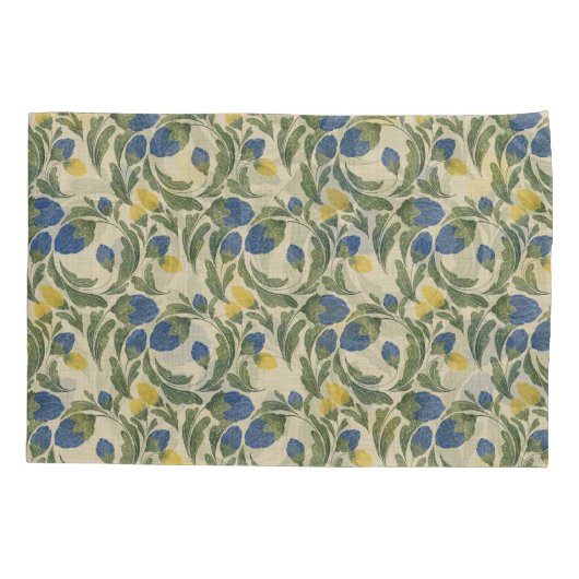 Rustieke Floral Comfort Sheet Kussensloop (Achterkant-Links)