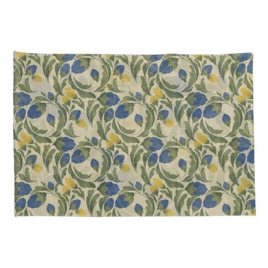 Rustieke Floral Comfort Sheet Kussensloop (Achterkant-Rechts)