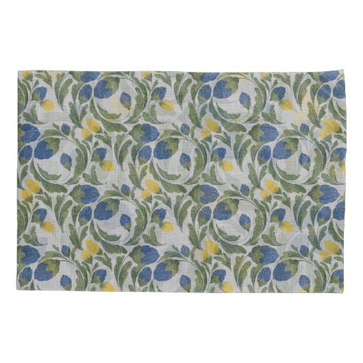 Rustieke Floral Comfort Sheet Kussensloop (Achterkant-Links)