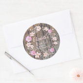 Rustieke Floral Vrijgezellenfeest Stickers (Envelop)