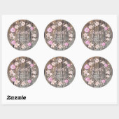 Rustieke Floral Vrijgezellenfeest Stickers (Vel)