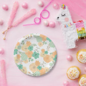 Rustieke floral Wegwerp Party Papier Bord (Feest)