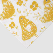 Rustieke Folk Art Chicken Decoupage Tissue Paper Tissuepapier (Detail)