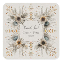 Rustieke Folk Art Floral Wedding