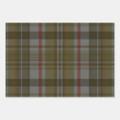 Rustieke Folk Plaid Gift Labels Inpakpapier Vel (Voorkant)