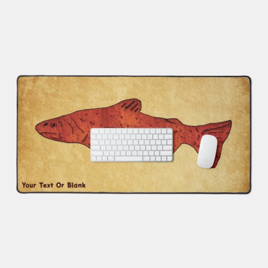 Rustieke forel bureaumat (Keyboard & Muis)