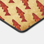 Rustieke forel bureaumat (Hoek)