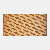 Rustieke forel bureaumat (Voorkant)