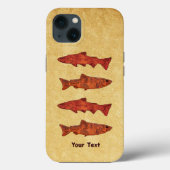 Rustieke forel Case-Mate iPhone case (Achterkant)
