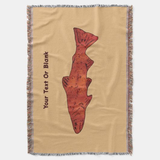 Rustieke forel deken (Voorkant Verticaal)