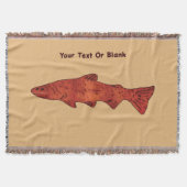 Rustieke forel deken (Voorkant)