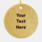 Rustieke forel keramisch ornament (Achterkant)