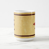 Rustieke forel koffiemok (Center)