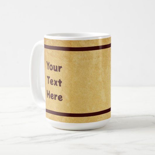 Rustieke forel koffiemok (Voorkant links)