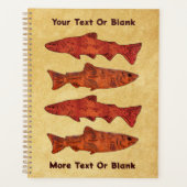 Rustieke forel planner (Voorkant)