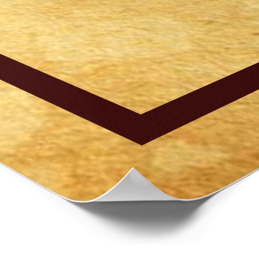 Rustieke forel poster (Hoek)