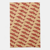 Rustieke forel theedoek (Verticaal)