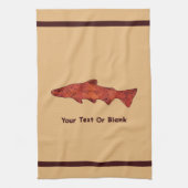 Rustieke forel theedoek (Verticaal)