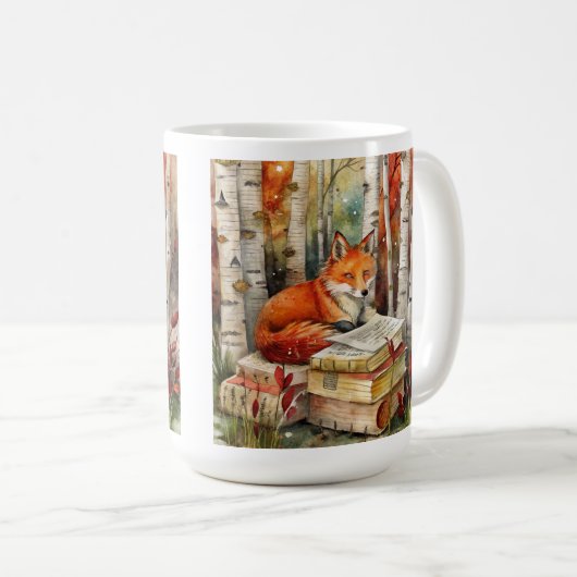Rustieke  Fox Books Woodland Herfst Herfst Koffiemok (Voorkant rechts)