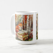 Rustieke  Fox Books Woodland Herfst Herfst Koffiemok (Voorkant links)