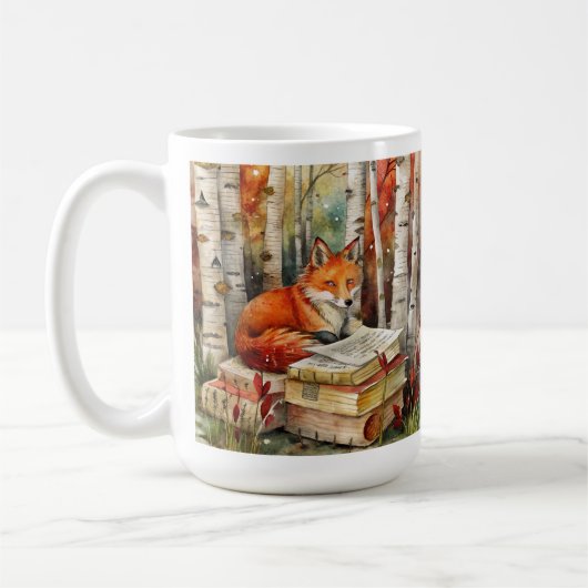 Rustieke  Fox Books Woodland Herfst Herfst Koffiemok (Links)