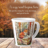 Rustieke  Fox Books Woodland Herfst Herfst Latte Mok