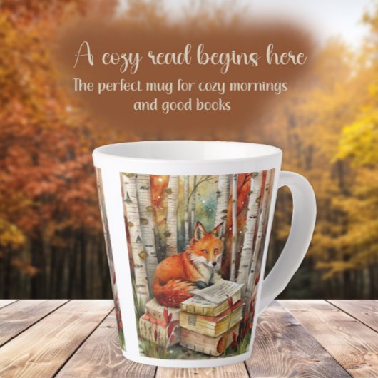 Rustieke  Fox Books Woodland Herfst Herfst Latte Mok