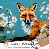 Rustieke  Fox Decoupage Tissuepapier